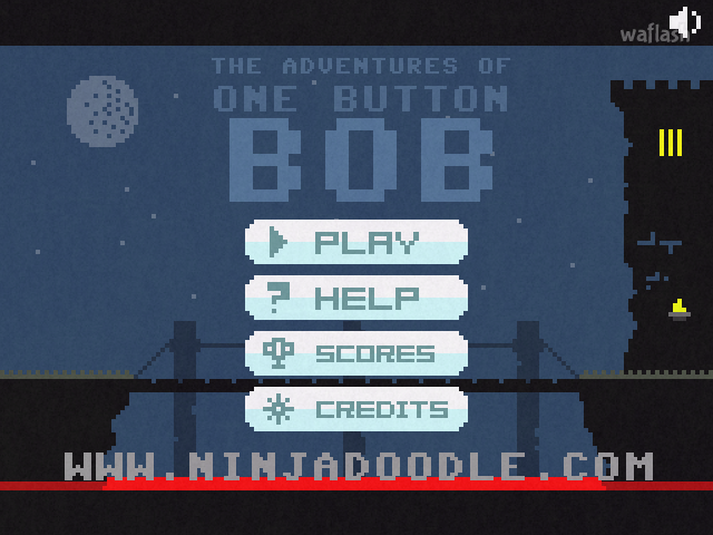 원 버튼 밥 (One Button Bob) 게임 화면 1