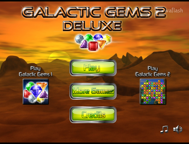 갤럭틱 젬스 2: 디럭스 (Galactic Gems 2: Deluxe) 게임 화면 1