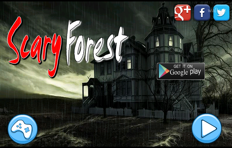 무서운 숲 탈출 (Mirchi Escape - Scary Forest) 게임 화면 1