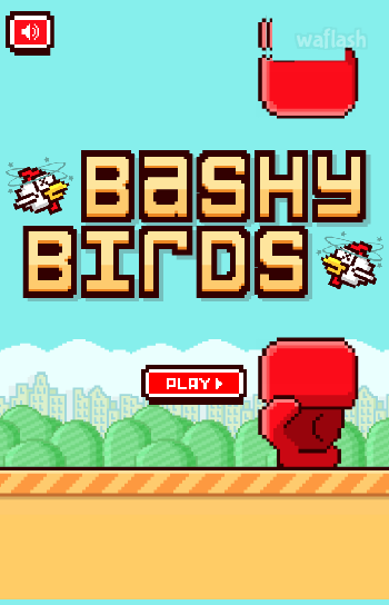 배시 버즈 (Bashy Birds) 게임 화면 1