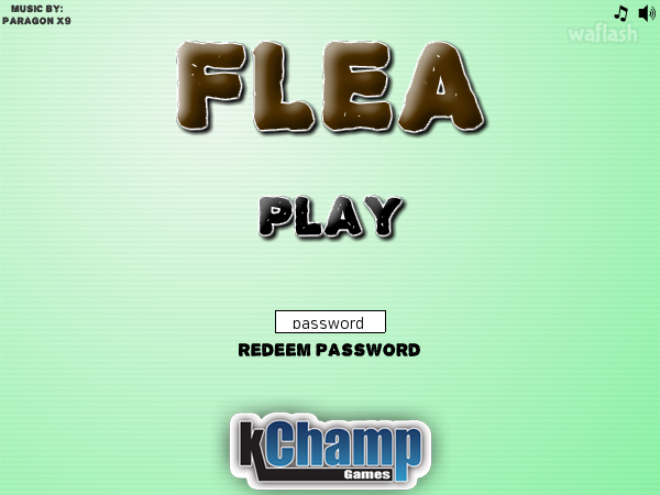 FLEA 게임 화면 1