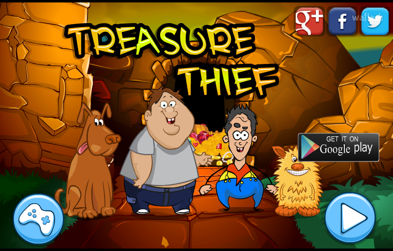보물 도둑 (Mirchi Escape - Treasure Thief) 게임 화면 1