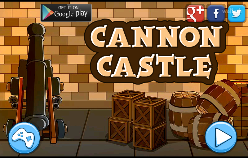 캐논 캐슬 탈출 (Mirchi Escape - Cannon Castle) 게임 화면 1