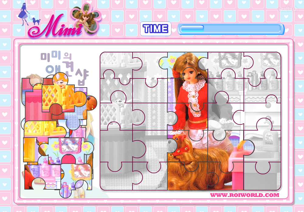 로이월드 - 미미의 애견샵 로맨틱 직소퍼즐 게임 화면 2