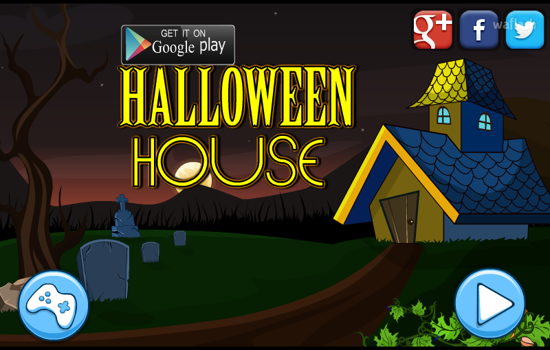할로윈 하우스 탈출 (Mirchi Escape - Halloween House) 게임 화면 1