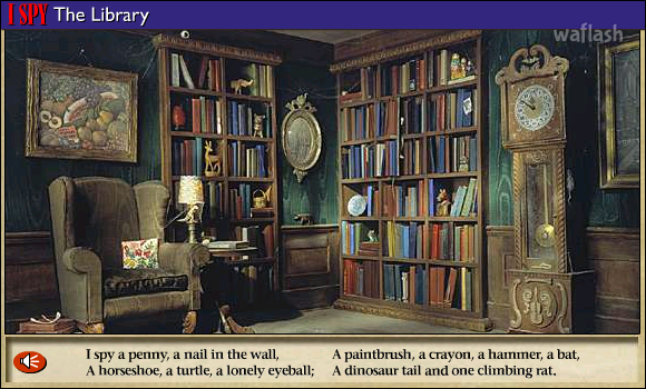 아이 스파이: 도서관 (I Spy: The Library) 게임 화면 1