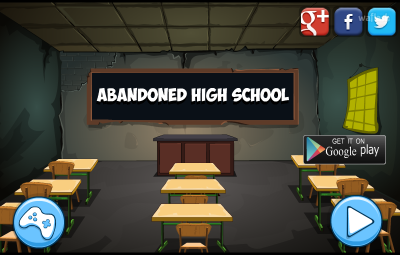 버려진 고등학교 탈출 (Mirchi Escape - Abandoned High School) 게임 화면 1