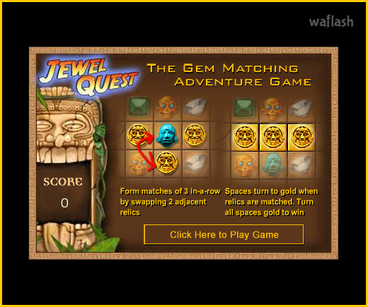 주얼 퀘스트 (Jewel Quest) 게임 화면 1
