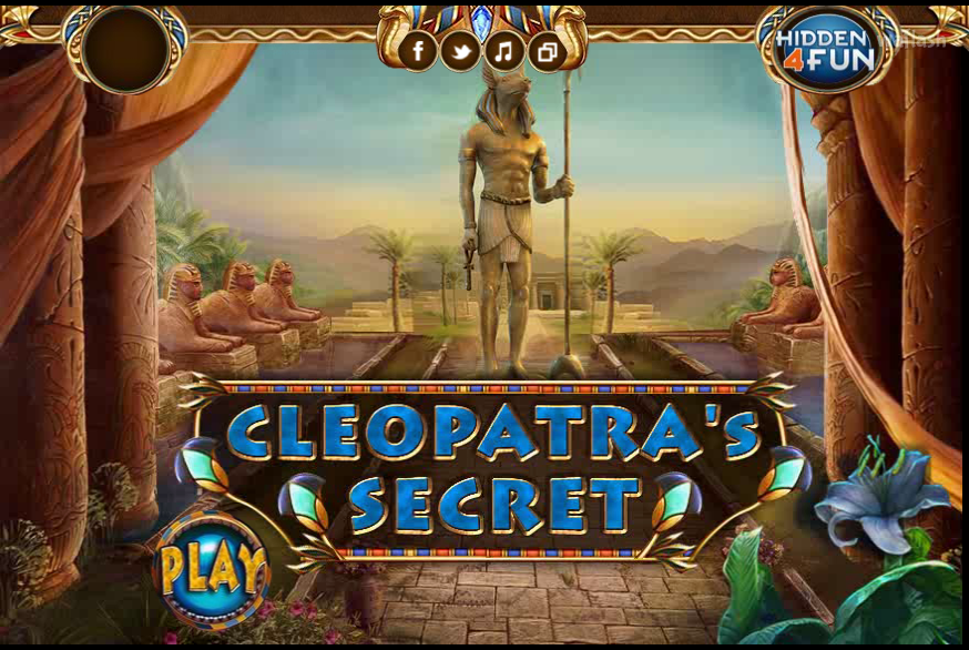 숨은그림찾기 - 클레오파트라의 비밀 (Cleopatra's Secret) 게임 화면 1