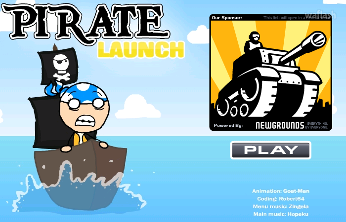 해적 날리기 (Pirate Launch) 게임 화면 1