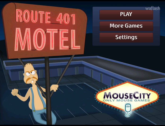 라우트 401 모텔 (Route 401 Motel) 게임 화면 1