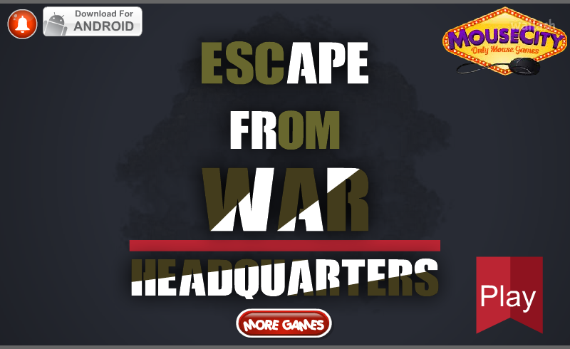 이스케이프 프롬 워 헤드쿼터스 (Escape From War Headquarters) 게임 화면 1