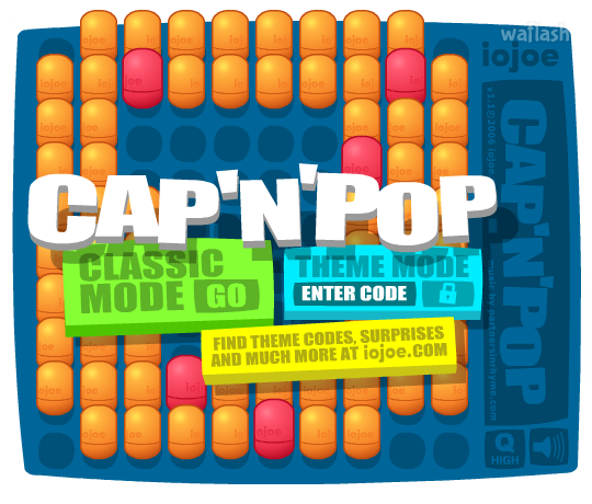 캡앤팝 (Cap'n'Pop) 게임 화면 1