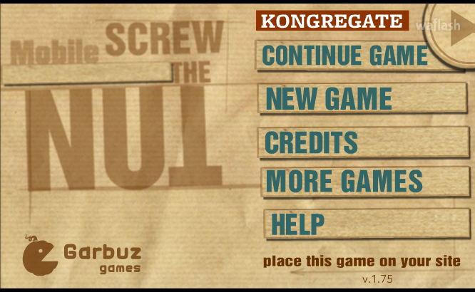 스크류 더 너트 (Screw The Nut) 게임 화면 1