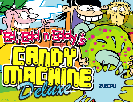 Ed Edd n' Eddy: Candy Machine Deluxe 게임 화면 1