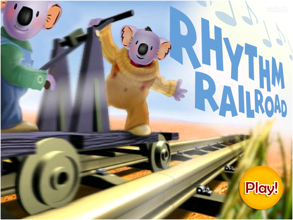 코알라 브라더스: 리듬 레일로드 (The Koala Brothers: Rhythm Railroad) 게임 화면 1