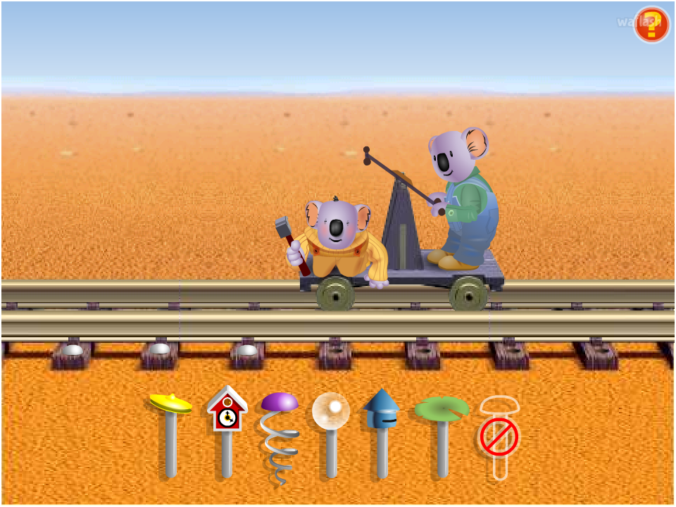 코알라 브라더스: 리듬 레일로드 (The Koala Brothers: Rhythm Railroad) 게임 화면 2