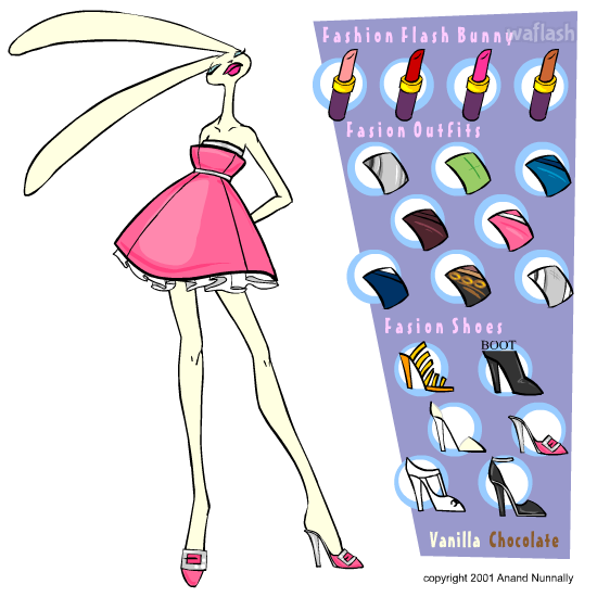 패션 버니 (Fashion Bunny) 옷입히기 게임 화면 1