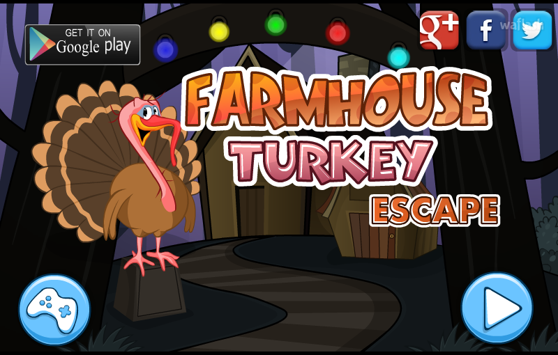 농장 칠면조 탈출 (Mirchi Escape - Farmhouse Turkey Escape) 게임 화면 1