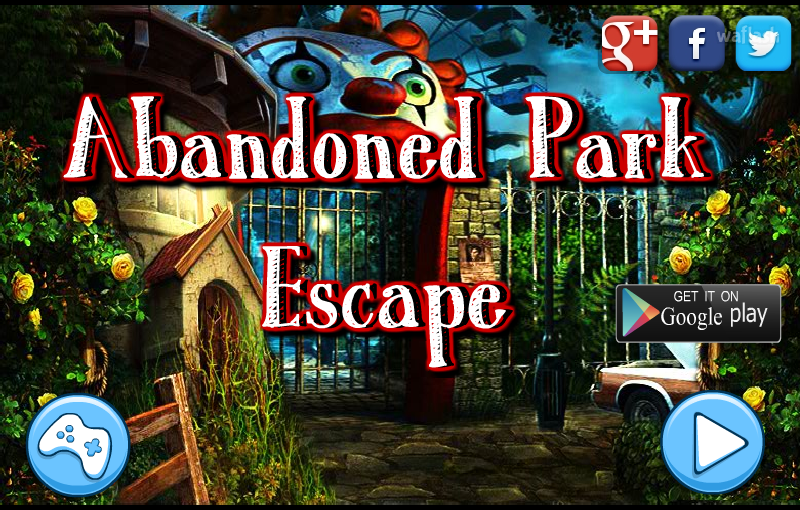 버려진 공원 탈출 (Mirchi Escape - Abandoned Park Escape) 게임 화면 1