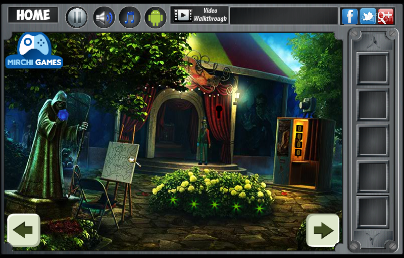 버려진 공원 탈출 (Mirchi Escape - Abandoned Park Escape) 게임 화면 3