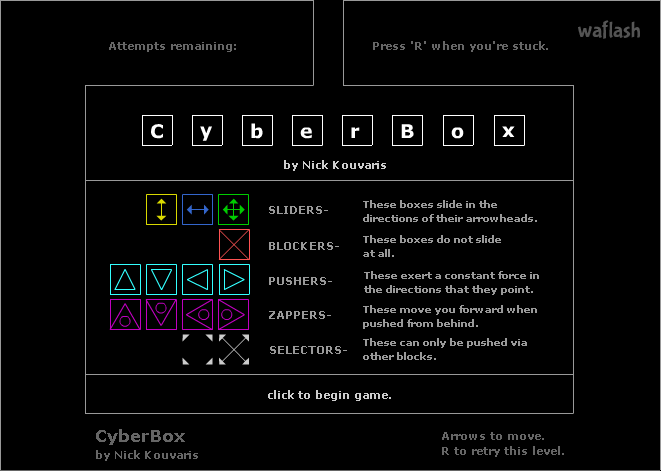 사이버박스 (Cyber Box) 게임 화면 1