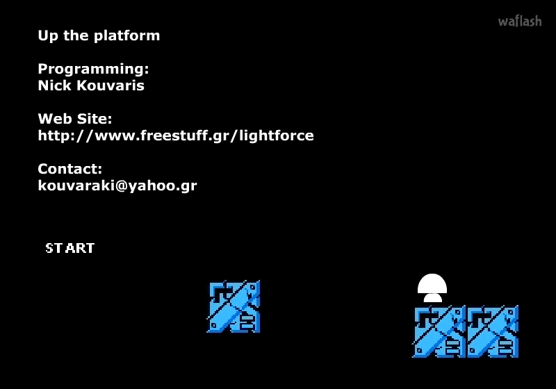업 더 플랫폼 (Up the platform) 게임 화면 1