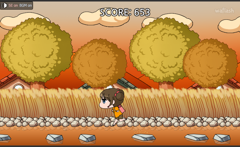 말괄량이 장난일지: 집으로 가는 징검다리 게임 화면 2