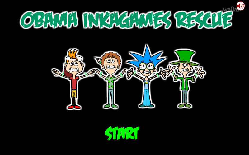 오바마 잉카게임즈 레스큐 (Obama Inka Games Rescue) 게임 화면 1