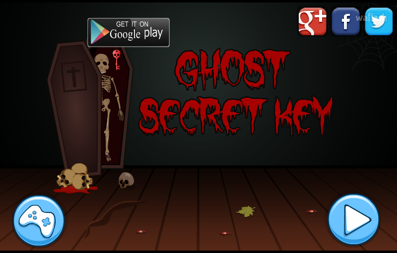 고스트 시크릿 키 (Mirchi Escape - Ghost Secret Key) 게임 화면 1
