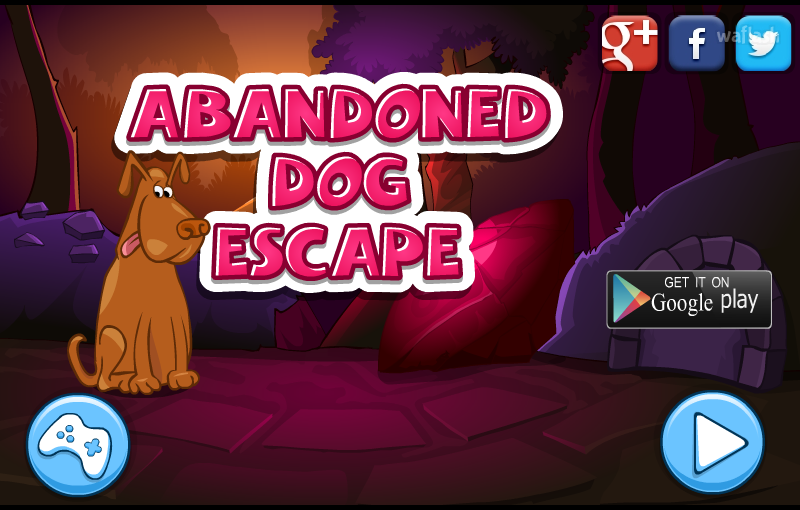 버려진 개 탈출 (Mirchi Escape - Abandoned Dog Escape) 게임 화면 1