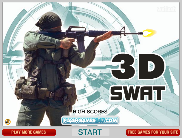 3D 스와트 (3D SWat) 게임 화면 1