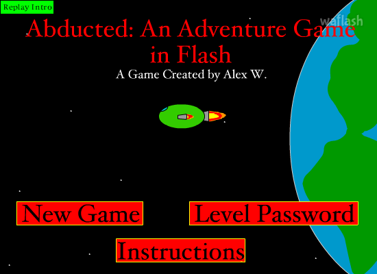 애브덕티드 (Abducted: An Adventure Game in Flash) 게임 화면 1