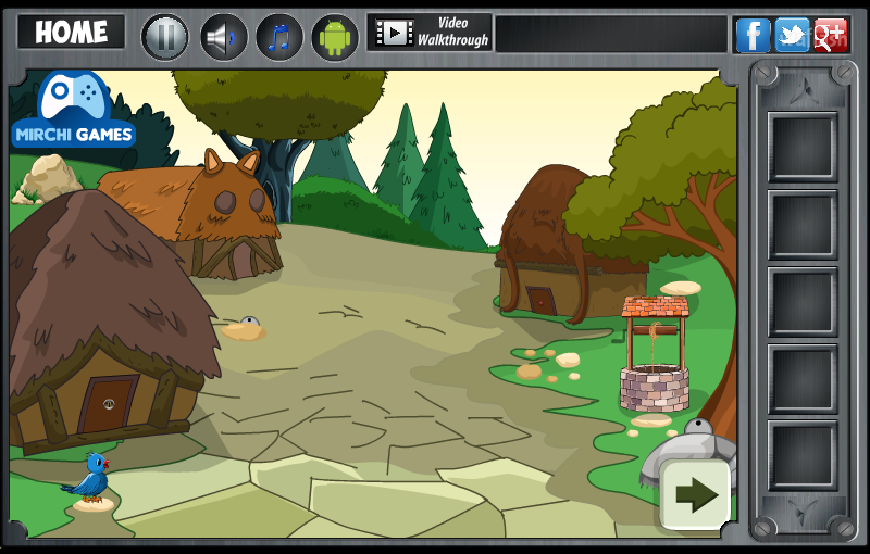 데빌 빌리지 탈출 (Mirchi Escape Devil Village) 게임 화면 2