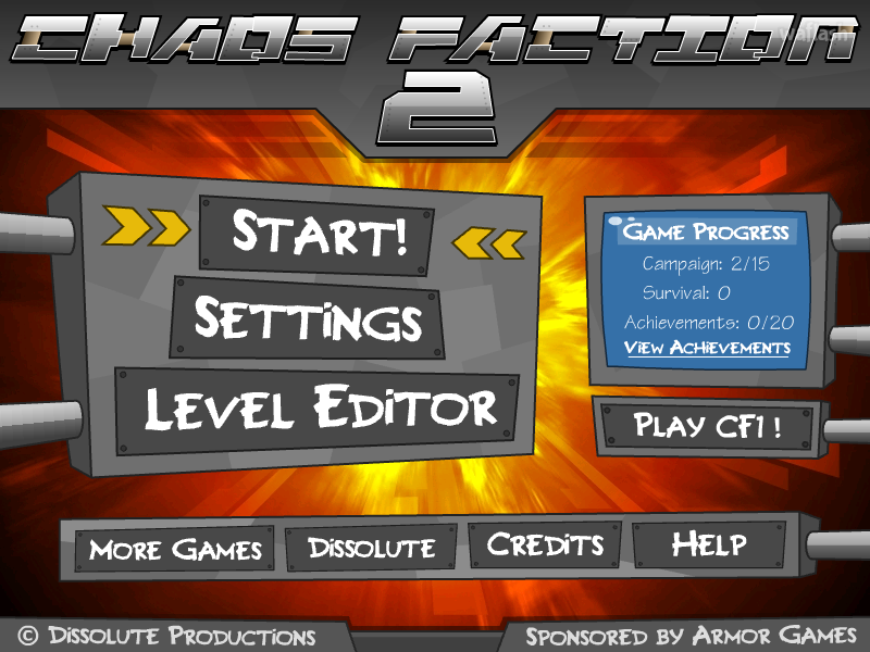카오스 팩션 2 (Chaos Faction 2) 게임 화면 1