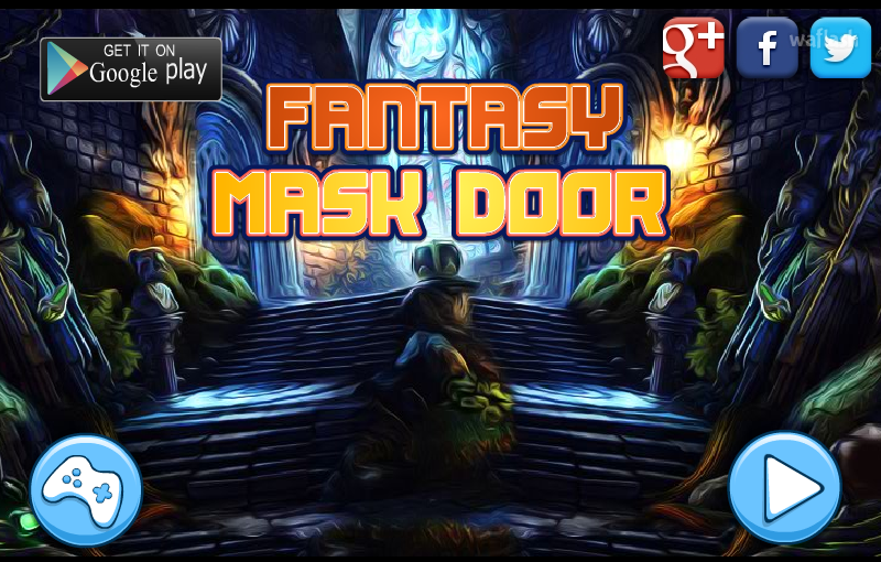 판타지 마스크 도어 (Mirchi Escape Fantasy Mask Door) 게임 화면 1