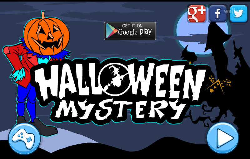 할로윈 미스터리 (Mirchi Escape Halloween Mystery) 게임 화면 1