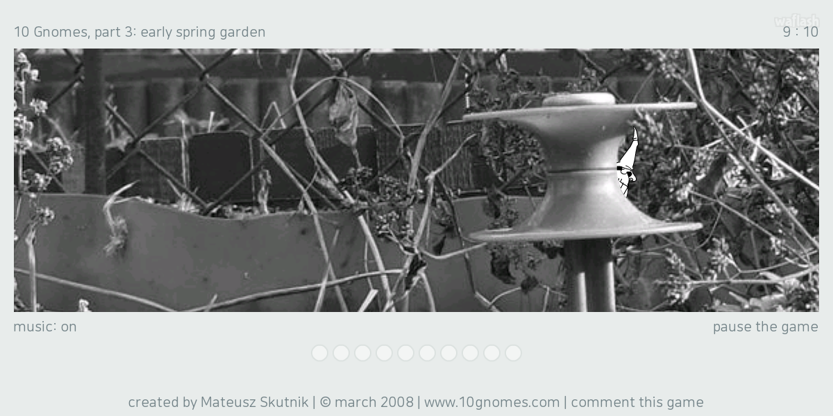 10 Gnomes 3: Early Spring Garden - March 2008 게임 화면 2
