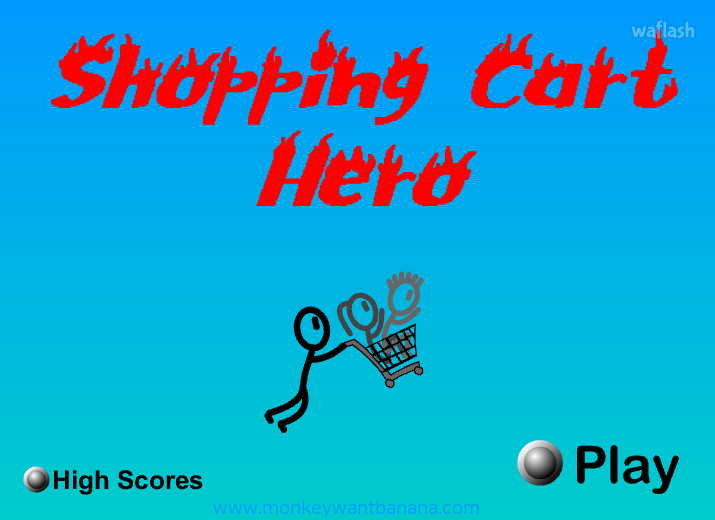 쇼핑 카트 히어로 (Shopping Cart Hero) 게임 화면 1