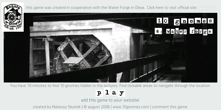 10 Gnomes 8: Water Forge - August 2008 게임 화면 1