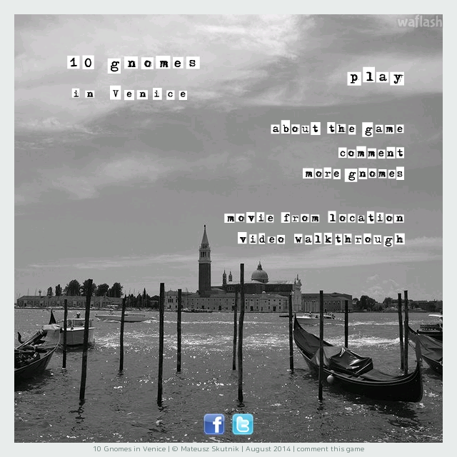 10 Gnomes in Venice - August 2014 게임 화면 1