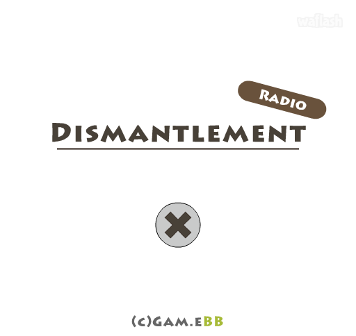 라디오 분해게임 - RIDDLE Dismantlement "Radio" 게임 화면 1