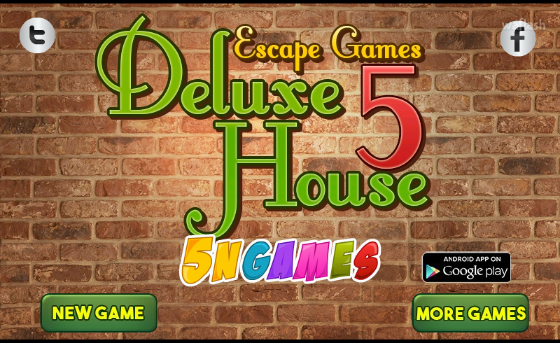 디럭스 하우스 탈출 5 (5nGames Escape Games - Deluxe House 5) 게임 화면 1