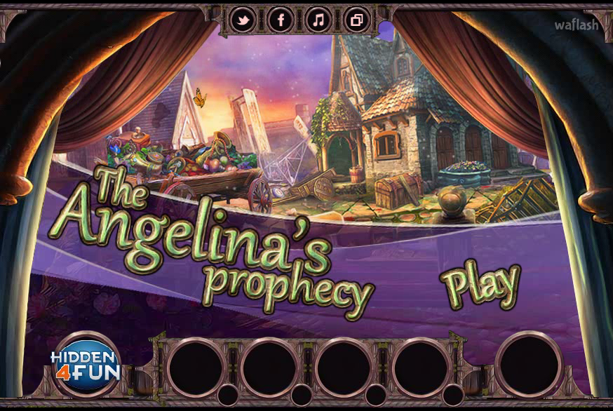 Hidden4fun 숨은그림찾기 - The Angelina's Prophecy 게임 화면 1