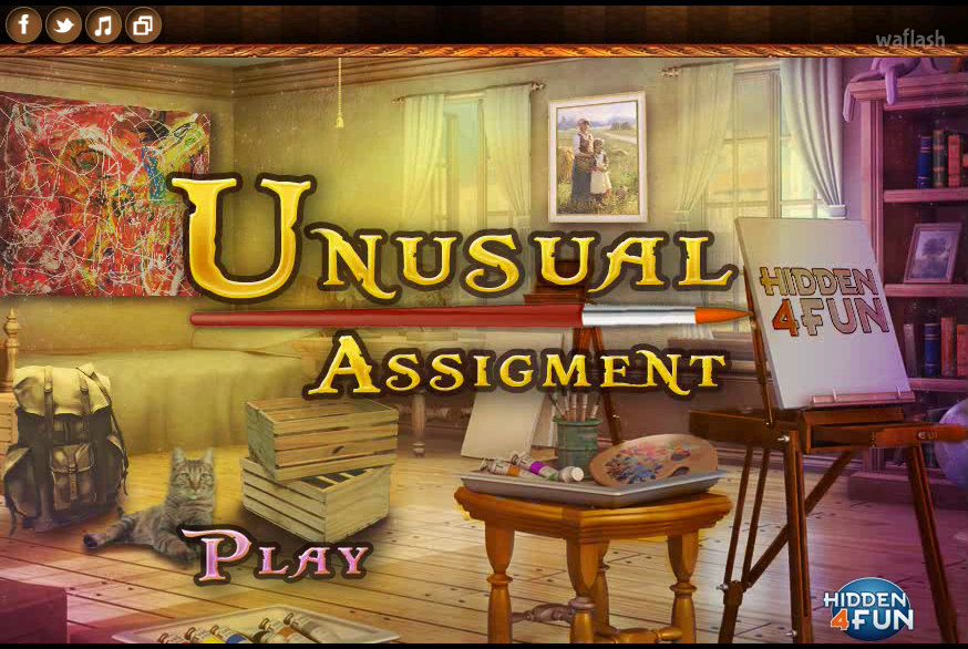 Hidden4fun 숨은그림찾기 - Unusual Assigment 게임 화면 1