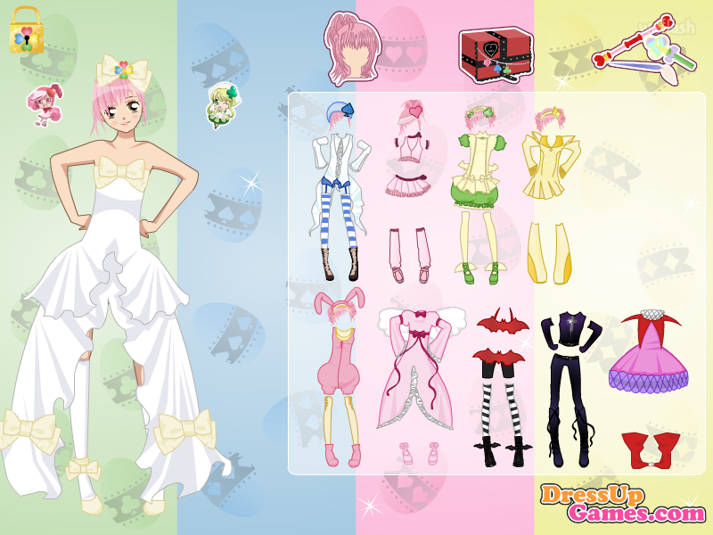 캐릭캐릭 체인지 드레스업 (Shugo Chara Dress Up) 게임 화면 2