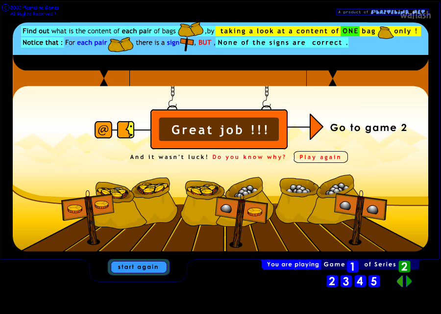 Bags and Signs - Plastelina Logic Games 게임 화면 2