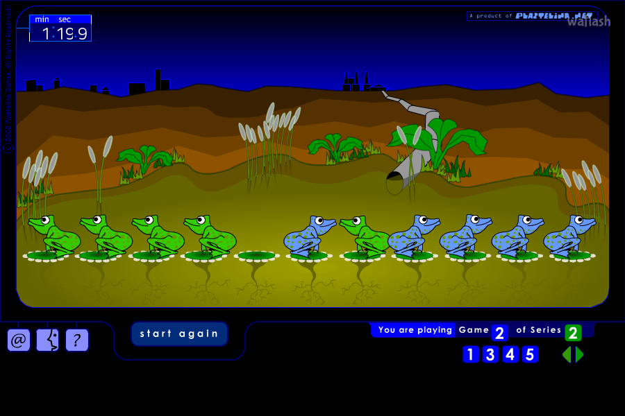 개구리 로직 (Frogs Logic) - Plastelina Logic Games 게임 화면 2