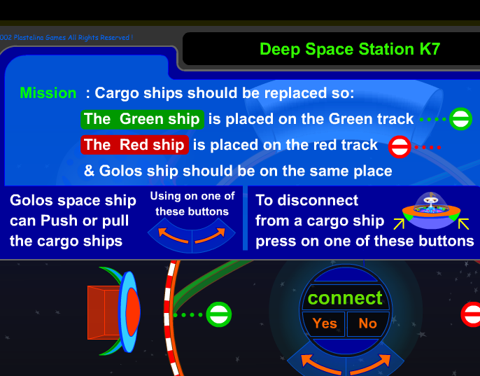 Deep Space Station K7 - Plastelina Logic Games 게임 화면 2