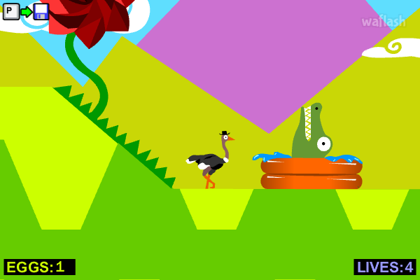 Fafu The Ostrich RPG 게임 화면 2